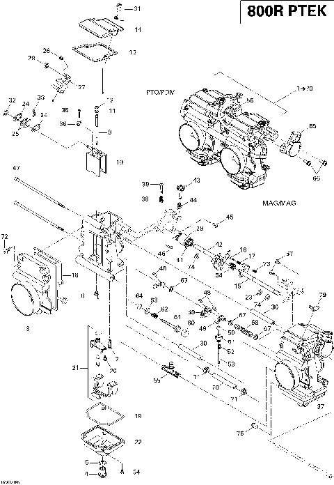 02- Carburetor 800RPTEK