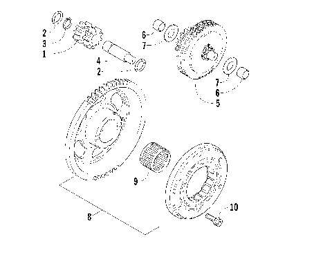 STARTER CLUTCH ASSEMBLY [78990]