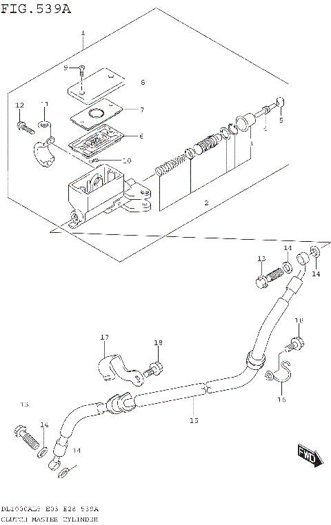 CLUTCH MASTER CYLINDER
