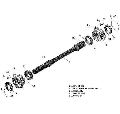 01- Rotax - Drive Shaft