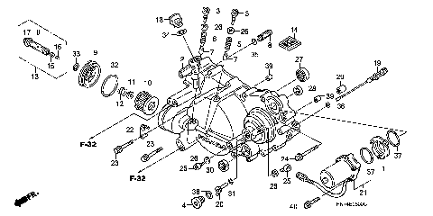 FRONT CRANKCASE COVER