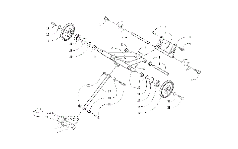REAR SUSPENSION REAR ARM ASSEMBLY [105239]
