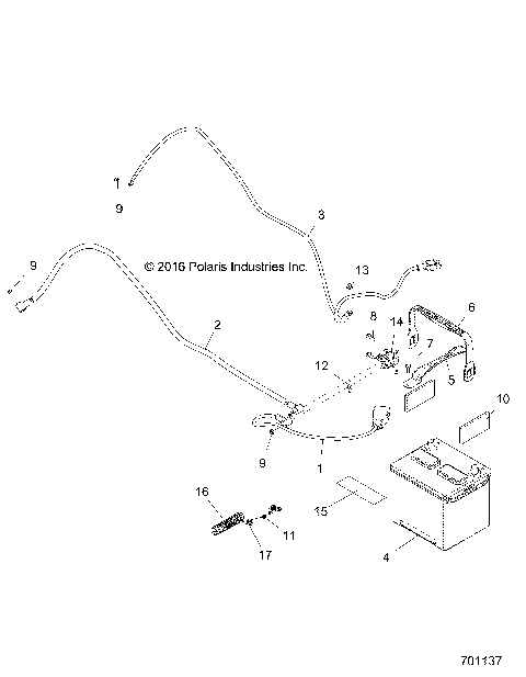 ELECTRICAL, BATTERY - Z17VBA87A2/E87AB/AK/AM/LK (701137)