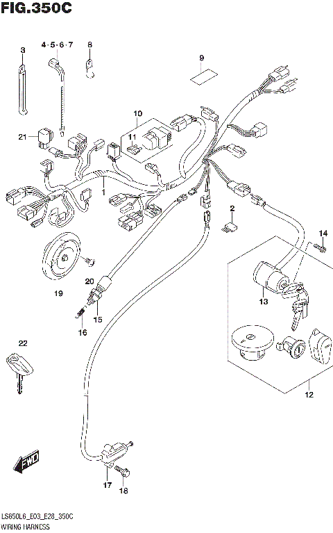 WIRING HARNESS (LS650L6 E33)