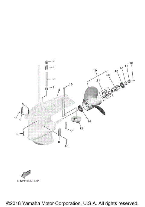 LOWER CASING DRIVE 2