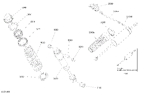 08- Rear Suspension Shocks	Renegade - Package Enduro