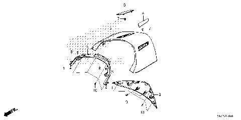 REAR CENTER TOP COVER