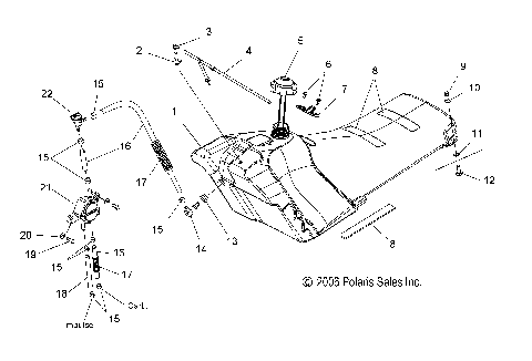 FUEL SYSTEM - S07PP6FS/FSA/FSB (49SNOW FUEL600HO)