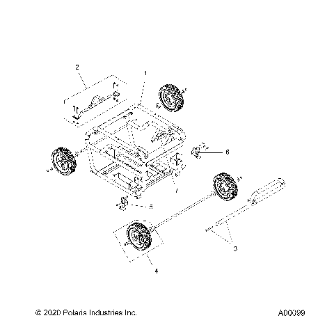 CHASSIS - P20GGGFNA/GGGGNA (A00099)