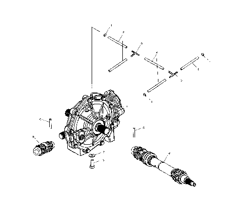 MID HOUSING - C11RF50AA (4981898189B10)