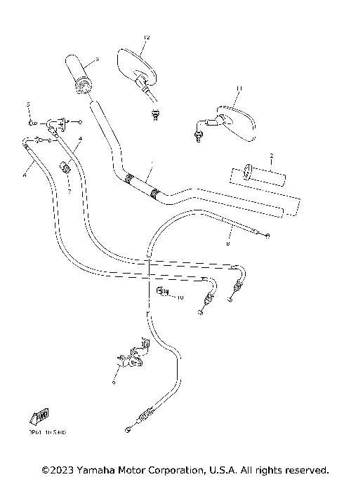 STEERING HANDLE & CABLE