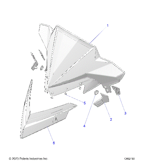 BODY, WINDSHIELD - S24TLB6RSL/REL (C602493)
