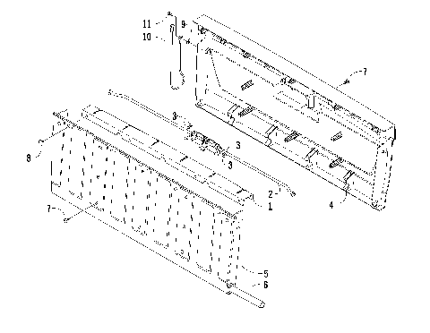 TAILGATE ASSEMBLY [85947]