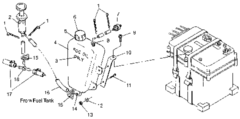 ENGINE FOGGING SYSTEM  Intl. SL 900 I964291 (4935583558B012)