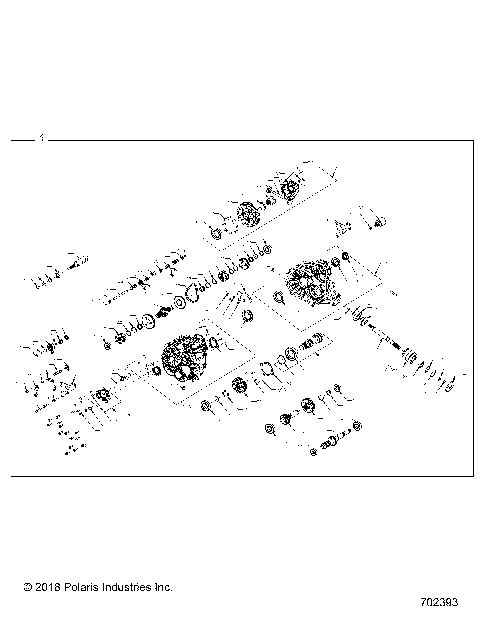 DRIVE TRAIN, MAIN GEARCASE INTERNALS - R19RHE99AD/BD/LD/KAK/BK (701474)