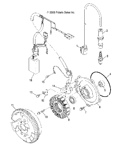 ENGINE, MAGNETO - R07RB50AA/RH50AA (4999202119920211E04)