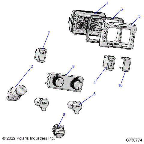 ELECTRICAL, DASH INSTRUMENTS - R23TAE99FD/SCD/ED/SFD/SCK/EK (C730774)