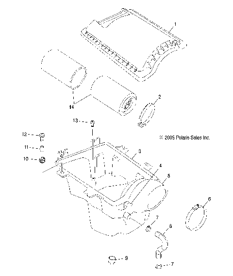 AIR INTAKE - A07GP50AA/AB (4999201899920189C02)