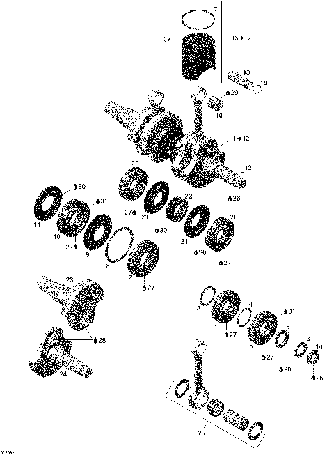 01- Crankshaft And Pistons