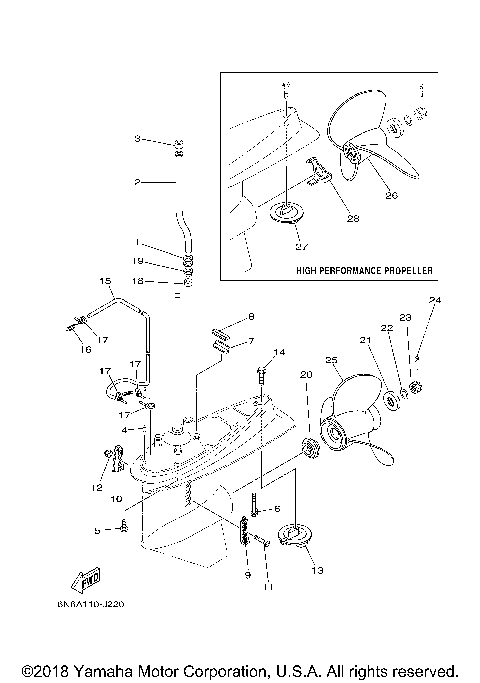 LOWER CASING DRIVE 2