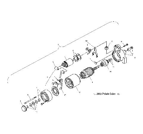 STARTING MOTOR - C11RB63AA/AB (4985628562D03)