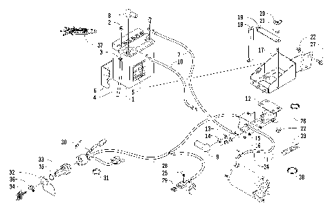 BATTERY, SOLENOID, AND CABLES [77918]