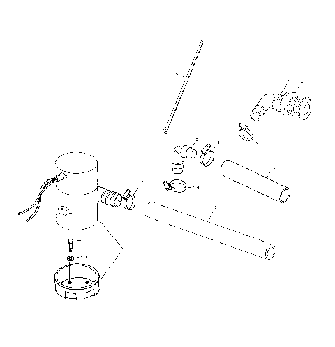 BILGE PUMP - W015198D (4964846484B010)