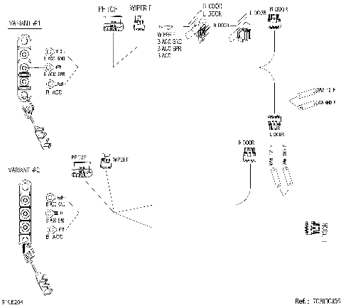 08- Electric - Roof Harness - 710007905