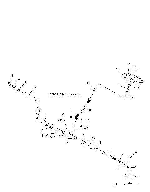 STEERING, STEERING ASM. - R14RH57FX (49RGRSTEERING14570I)