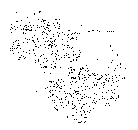 DECALS - A07MH46AA/AZ (49ATVDECALSP450)