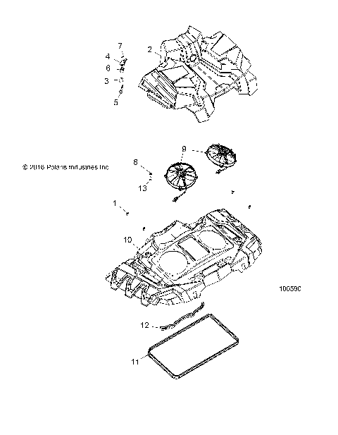 ENGINE, COOLING SYSTEM, FANS AND SHROUDS - A19SXN85A8 [100590]