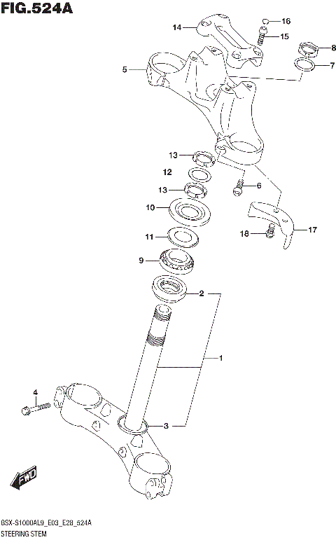 STEERING STEM