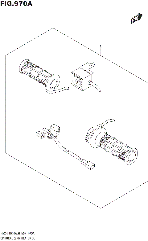 OPTIONAL (GRIP HEATER SET)