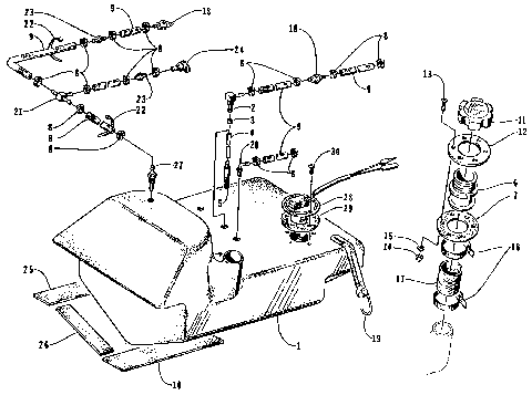 GAS TANK ASSEMBLY [72635]