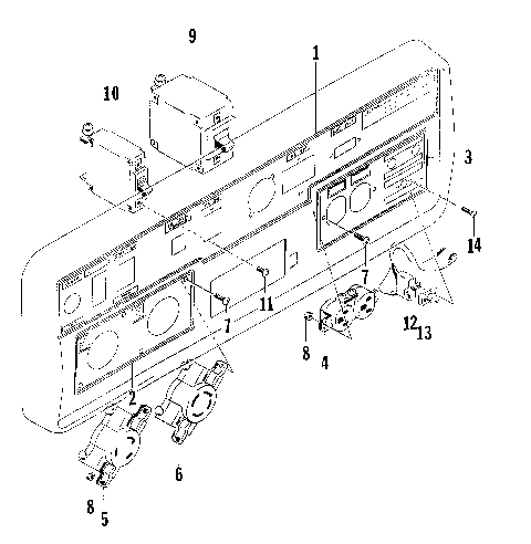 CONTROL PANEL ASSEMBLY [74911]