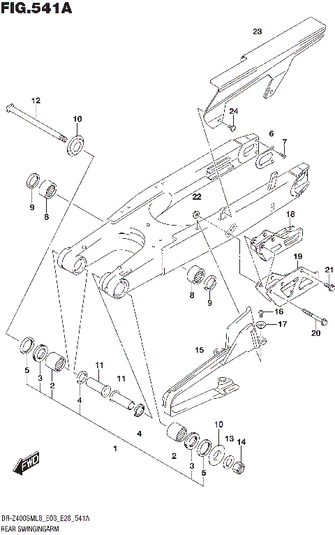 REAR SWINGINGARM