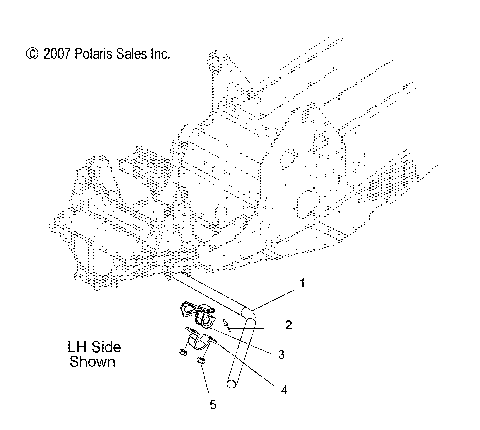 SUSPENSION, SWAYBAR (SPECIAL 08 BUILD) - S08PG8ES (49SNOWSWAYBAR08800RMK)