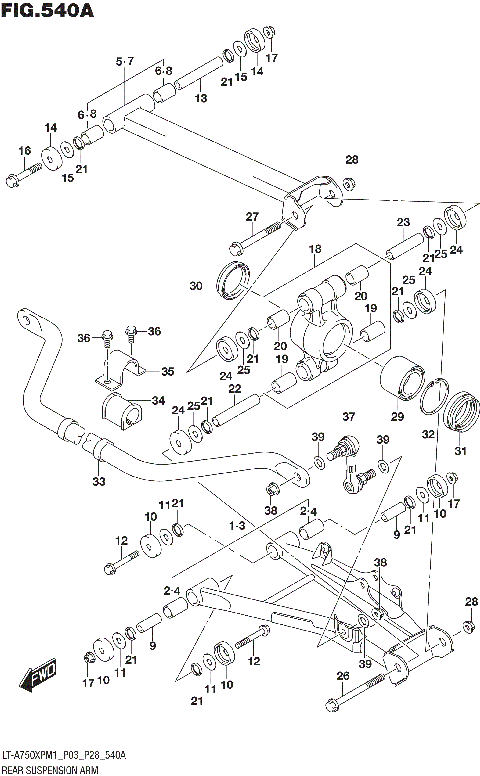 REAR SUSPENSION ARM