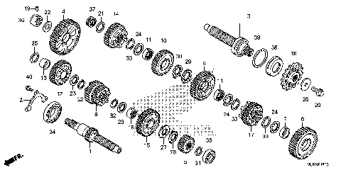 TRANSMISSION (CTX700/A)
