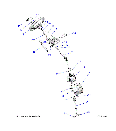 STEERING, STEERING ASM. - Z25NMF99A4/A5/B4/B5 (C703084-1)