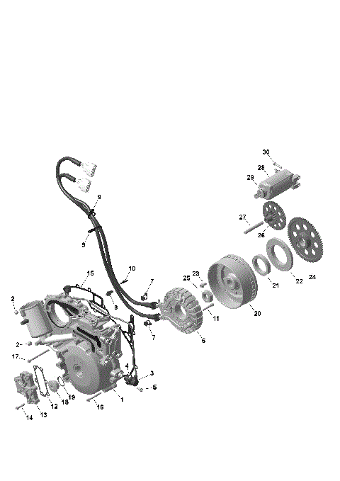 01- ROTAX - Magneto and Electric Starter