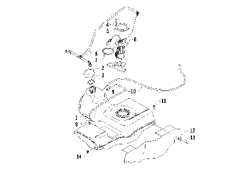GAS TANK ASSEMBLY [92374]