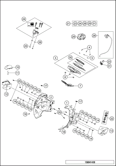 INSTRUMENTS / LOCK SYSTEM
