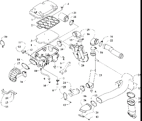 AIR INTAKE ASSEMBLY [303587]