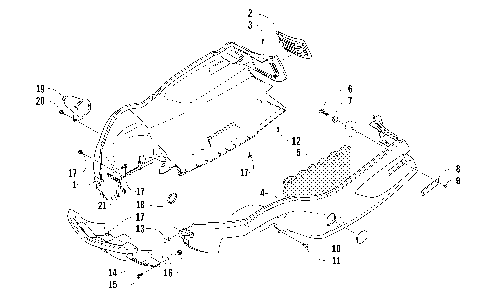 BELLY PAN AND FRONT BUMPER ASSEMBLY [86028]