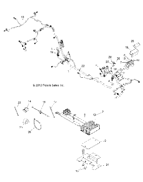 ELECTRICAL, WIRE HARNESS, EPS - R13XT9EFX (49RGRHARNESS13RZRXP4I)