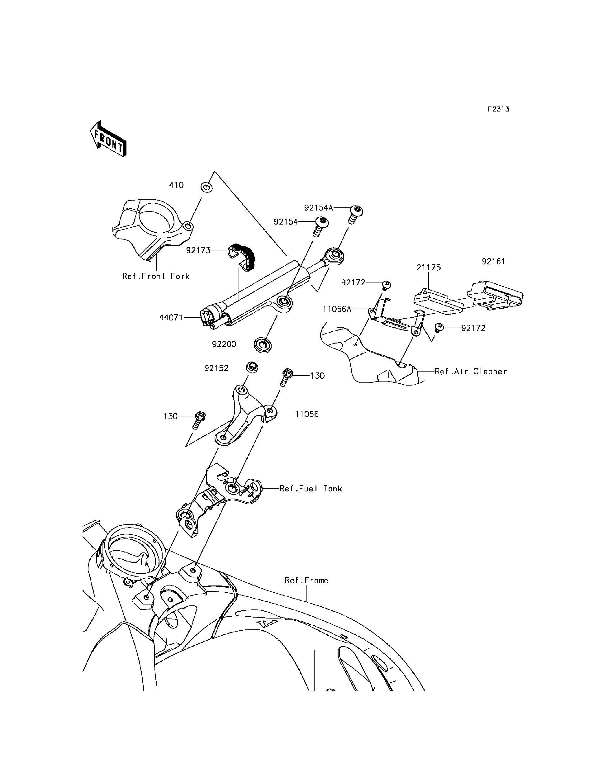 2017 Kawasaki Motorcycles Parts-Finder Diagrams | Sappington