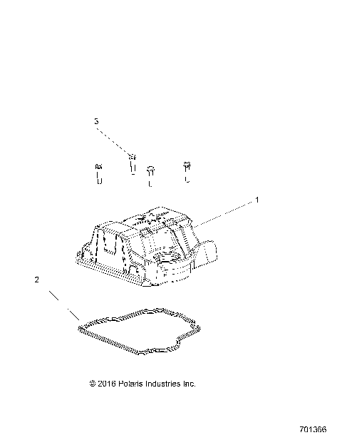 ENGINE, VALVE COVER - R21RM250A1 (701366)