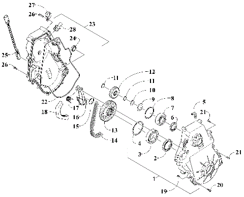 CHAIN CASE ASSEMBLY [106924]
