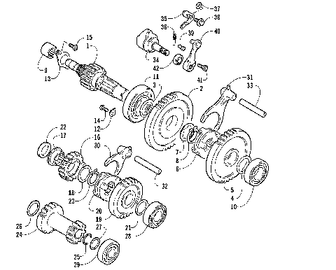 SECONDARY TRANSMISSION ASSEMBLY [77944]